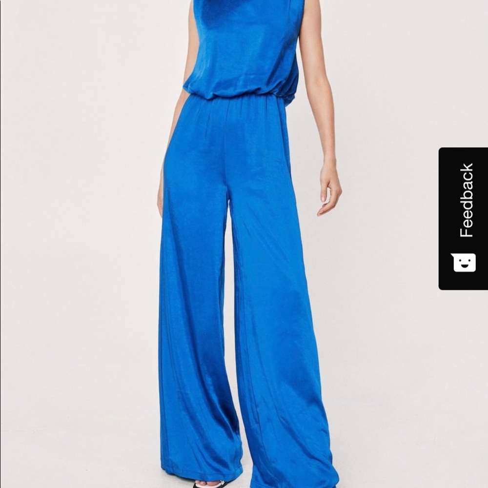 Size 6 Nasty Gal wide legged jumpsuit